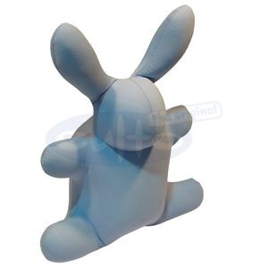 Mio Hase, hellblau, 45 x 30 x 15 cm