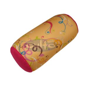 Mio Rolle Ornament apricot, Plüsch rosa, 30 x 17 x 17 cm