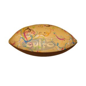 Mio Trinity Ornament apricot, Plüsch braun, 70 x 30 x 25 cm