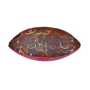 Mio Trinity Ornament braun, Plüsch pink, 70 x 30 x 25 cm