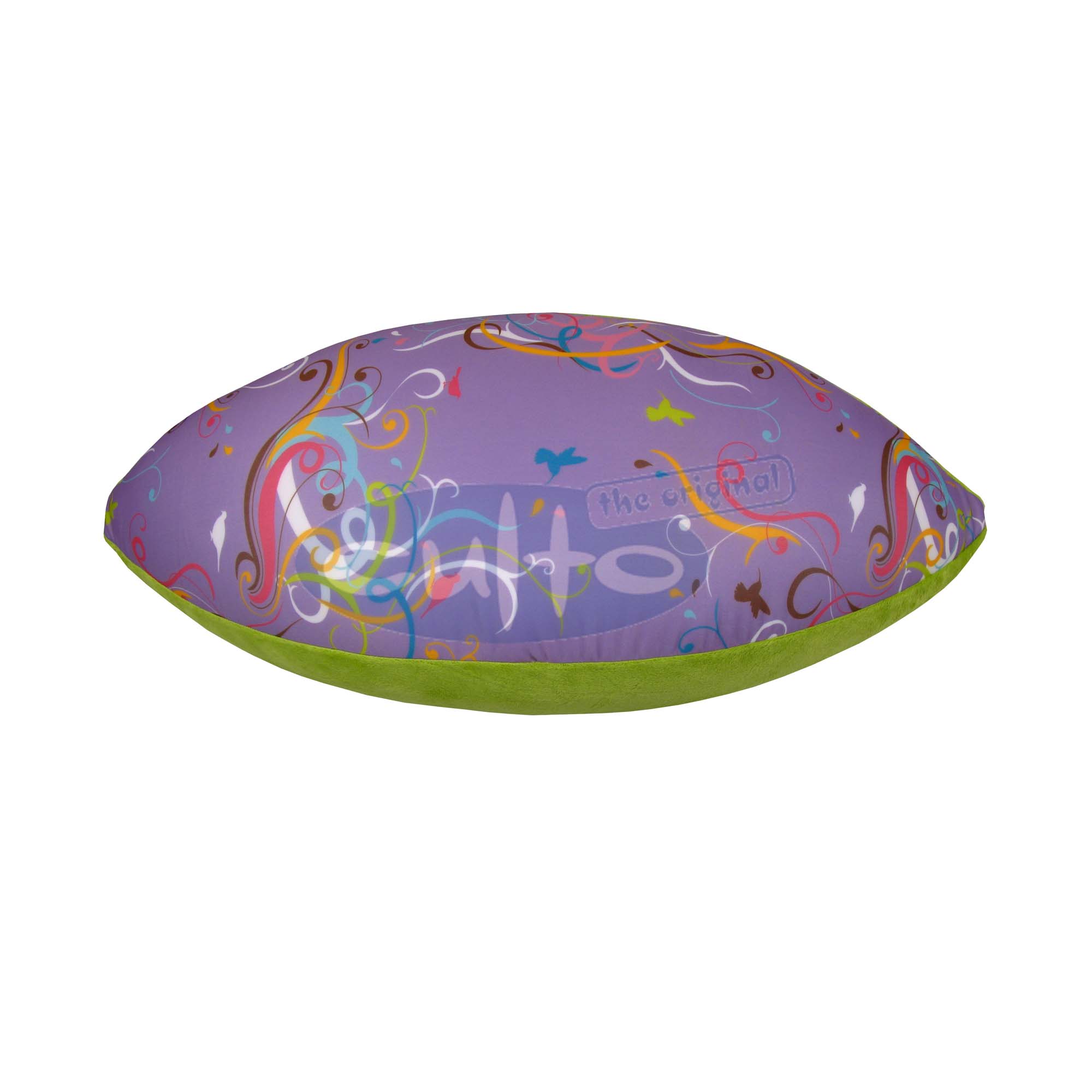 Mio Trinity klein Ornament lila, Plüsch grün, 60 x 25 x